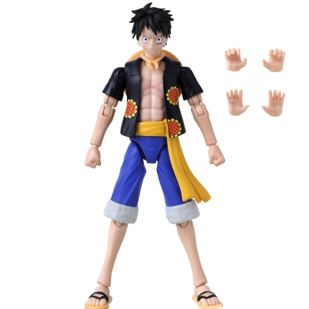 Genuine One Piece Monkey D. Luffy Dressrosa Action Figure‎ Collectible Toy